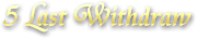 withdraw withdraw